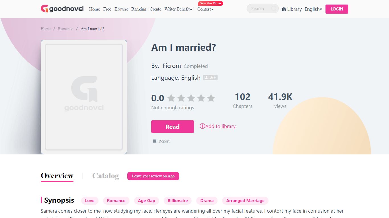 Read Am I married? by Ficrom online for free — GoodNovel